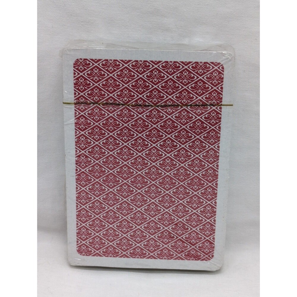 Vintage Red Playing Card Deck